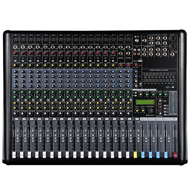 16 Channel Analog Mixer